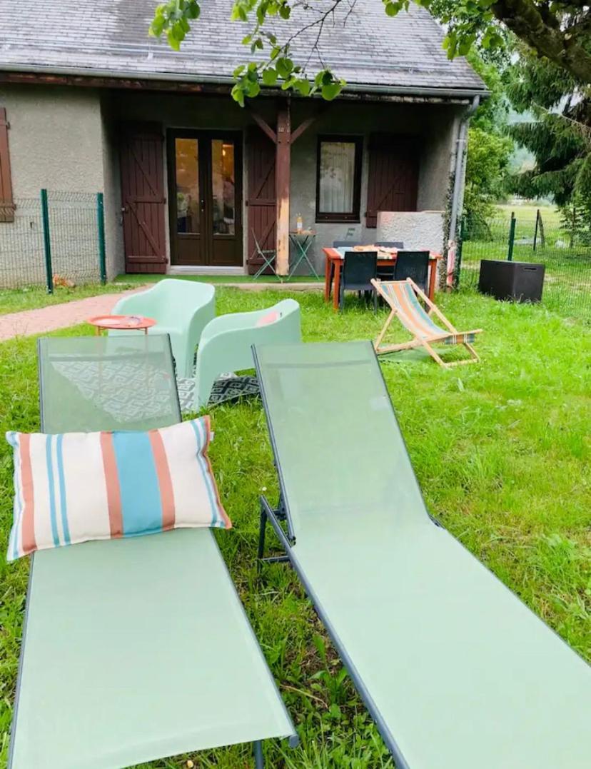 La Suite Unique - Le Jardin Sur Les Pyrenees- Vue Panoramique Montagne -Jardin Cloture Prive De 100M2-Parking-Linge De Lit Et Serviettes Compris- Bielle Екстер'єр фото